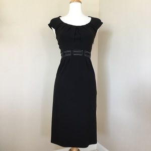 Principles Women’s Dress Black Cap Sleeves Size 10